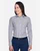 Picture of D645W - Women's Crown Collection® Banker Stripe Woven Dress Shirt