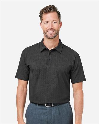 Picture of DG101 - Men's Crownlux Performance® Geo Polo