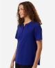 Picture of DG102W - Women's Seaton Pebble Textured Polo