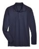 Picture of DG20LT - Men's Tall CrownLux Performance® Plaited Long Sleeve Polo