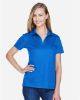 Picture of DG20W - Women's CrownLux Performance® Plaited Polo