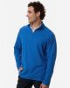 Picture of DG402 - Men's Seaton Pebble Textured Quarter-Zip Pullover