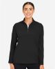 Picture of DG410W - Women's CrownLux Performance® Windsor Welded Quarter-Zip Pullover