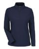 Picture of DG410W - Women's CrownLux Performance® Windsor Welded Quarter-Zip Pullover