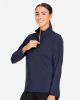 Picture of DG410W - Women's CrownLux Performance® Windsor Welded Quarter-Zip Pullover