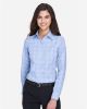 Picture of DG520W - Women's Crown Collection® Glen Plaid Woven Dress Shirt