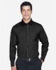 Picture of DG530 - Men's Crown Collection® Solid Stretch Twill Woven Dress Shirt