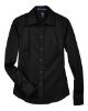 Picture of DG530W - Women's Crown Collection® Solid Stretch Twill Woven Dress Shirt