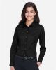 Picture of DG530W - Women's Crown Collection® Solid Stretch Twill Woven Dress Shirt