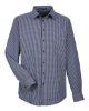 Picture of DG535 - Men's CrownLux Performance® Tonal Mini Check Woven Dress Shirt