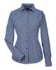 Picture of DG535W - Women's CrownLux Performance® Tonal Mini Check Woven Dress Shirt