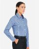 Picture of DG536W - Women's CrownLux Performance® Gingham Dress Shirt