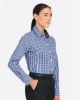Picture of DG536W - Women's CrownLux Performance® Gingham Dress Shirt