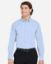 Picture of DG537 - Men's CrownLux Performance® Microstripe Dress Shirt