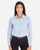 Picture of DG540W - Women's CrownLux Performance® Micro Windowpane Woven Dress Shirt