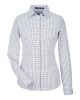 Picture of DG540W - Women's CrownLux Performance® Micro Windowpane Woven Dress Shirt