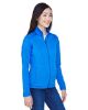 Picture of DG796W - Women's Newbury Colorblock Mélange Fleece Full-Zip Jacket