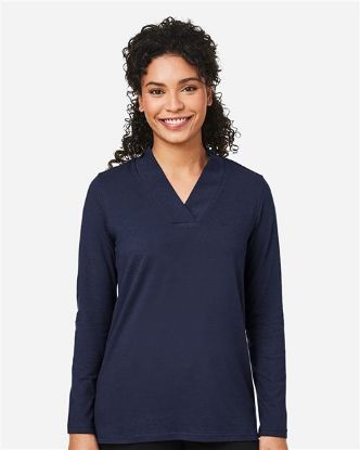 Picture of DP121W - Women's Raleigh Shawl Collar Knit Top