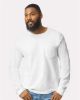 Picture of 2410 - Unisex Ultra Cotton® Long Sleeve Pocket T-Shirt