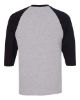 Picture of 5700 - Unisex Heavy Cotton™ Raglan Three-Quarter Sleeve T-Shirt