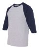 Picture of 5700 - Unisex Heavy Cotton™ Raglan Three-Quarter Sleeve T-Shirt