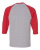 Picture of 5700 - Unisex Heavy Cotton™ Raglan Three-Quarter Sleeve T-Shirt