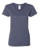 Picture of 5V00L - Women's Heavy Cotton™ V-Neck T-Shirt