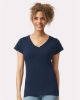 Picture of 64V00L - Women's Softstyle® V-Neck T-Shirt
