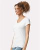 Picture of 64V00L - Women's Softstyle® V-Neck T-Shirt