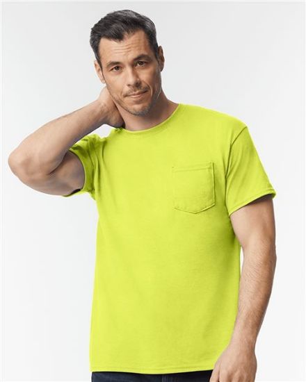 Picture of 8300 - Unisex DryBlend® Pocket T-Shirt