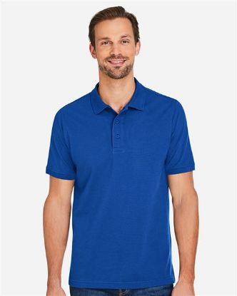 Picture of M205 - Men's Valiant Cotton Snag Protect Polo
