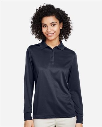 Picture of M348LW - Women's Advantage Snag Protection Plus IL Long Sleeve Polo