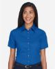 Picture of M500SW - Women's Easy Blend™ Short Sleeve Twill Dress Shirt with Stain-Release