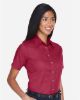 Picture of M500SW - Women's Easy Blend™ Short Sleeve Twill Dress Shirt with Stain-Release