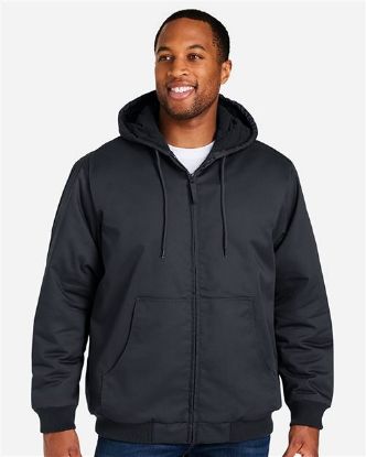 Picture of M722T - Unisex Tall ClimaBloc® Heavyweight Hooded Full-Zip Jacket