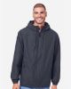 Picture of M73 - Unisex Flex Twill Hooded Jacket