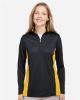 Picture of M786W - Women's Flash Snag Protection Plus IL Colorblock Quarter-Zip Pullover