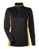 Picture of M786W - Women's Flash Snag Protection Plus IL Colorblock Quarter-Zip Pullover