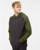 Picture of IND40RP - Unisex Raglan Hooded Sweatshirt