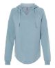 Picture of PRM2500 - Women’s Lightweight California Wave Wash Hooded Sweatshirt