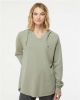 Picture of PRM2500 - Women’s Lightweight California Wave Wash Hooded Sweatshirt