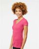 Picture of 3542 - Women's Deluxe Blend V-Neck T-Shirt