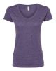 Picture of 3542 - Women's Deluxe Blend V-Neck T-Shirt