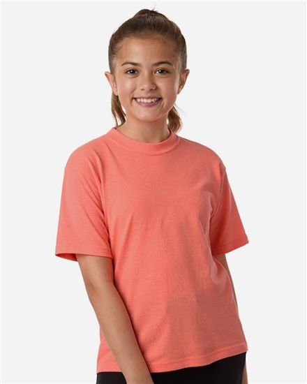 Picture of 4850 - Youth Gold Soft Touch T-Shirt