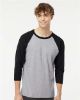 Picture of 5540 - Raglan Three-Quarter Sleeve Baseball T-Shirt