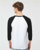 Picture of 5540 - Raglan Three-Quarter Sleeve Baseball T-Shirt