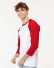 Picture of 5540 - Raglan Three-Quarter Sleeve Baseball T-Shirt