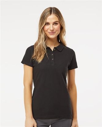 Picture of 7600 - Women's Ringspun Pique Polo