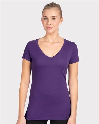Picture of 1540 - Women's Ideal V-Neck Tee