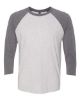 Picture of 6051 - Unisex Triblend Three-Quarter Raglan Tee